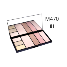 Палітра для корекції лиця 01  " Face Artistry Palette"  М470 Malva  Уцінка