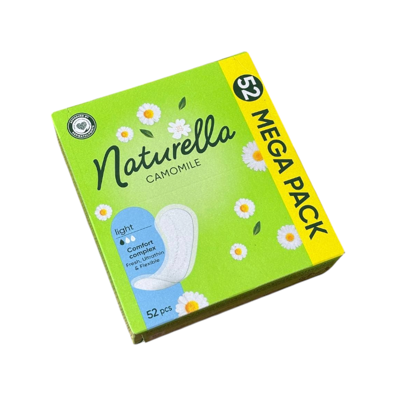 Щоденні гігієнiчi прокладки ароматизовані NATURELLA Camomile Light Trio 52 шт. 4040