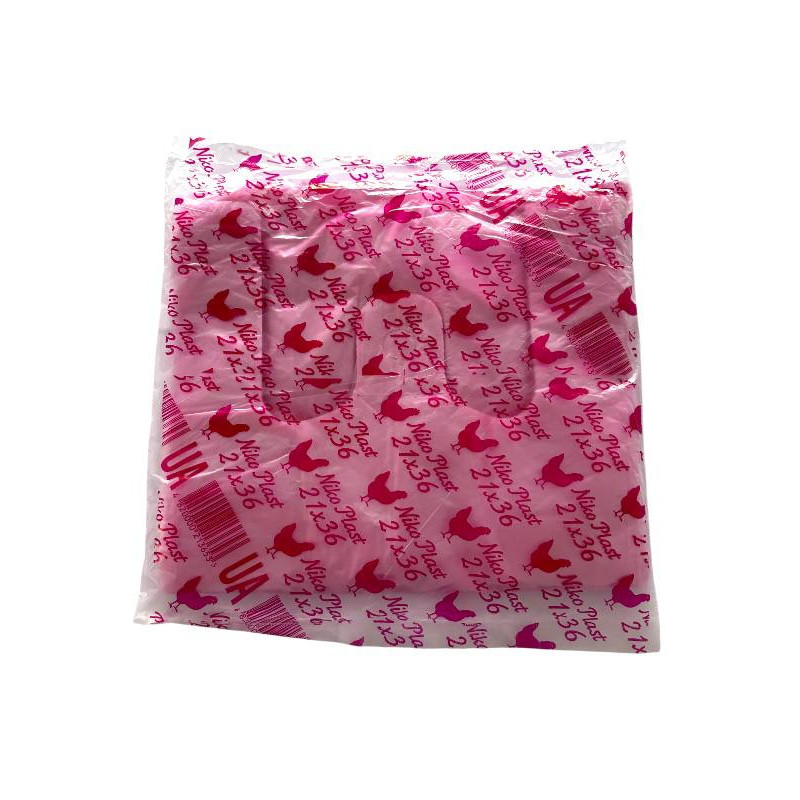 Пакет п/е 22*36  Бос /Ямайка  100* Куриця (100 шт.)