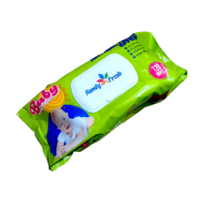 Вологі серветки 120 шт. Antibacterial Handy Fresh    ФІБРАТЕКС клапан  0090