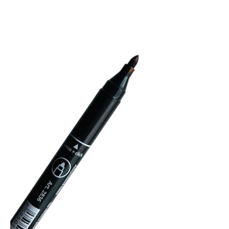 Маркер Centropen 8566/02 красный круглый 2,5мм. 10 шт 6918