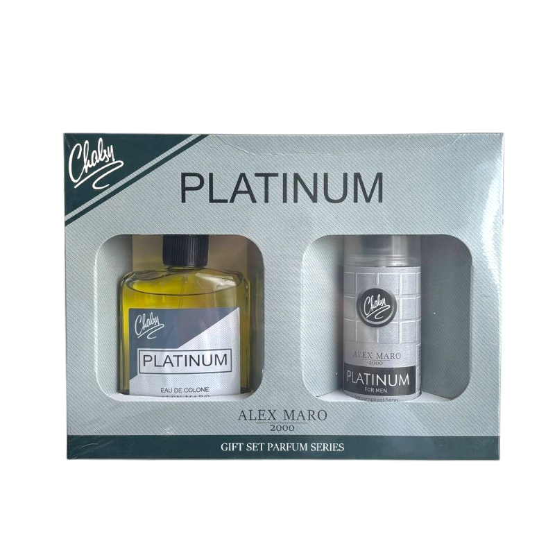 Набор мужской Альтаир Platinum (Одиколон 100 мл + Дезодорант спрей 120 мл) 2565