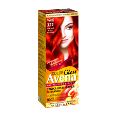 Стойкая  крем-краска для волос  Acme Color AVENA 322  Красный корал