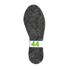 Стелька Фетр серый 44 размер