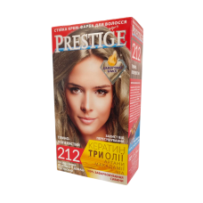Краска для волос 212  Тёмно- пепельный vip’s PRESTIGE  Уценка 