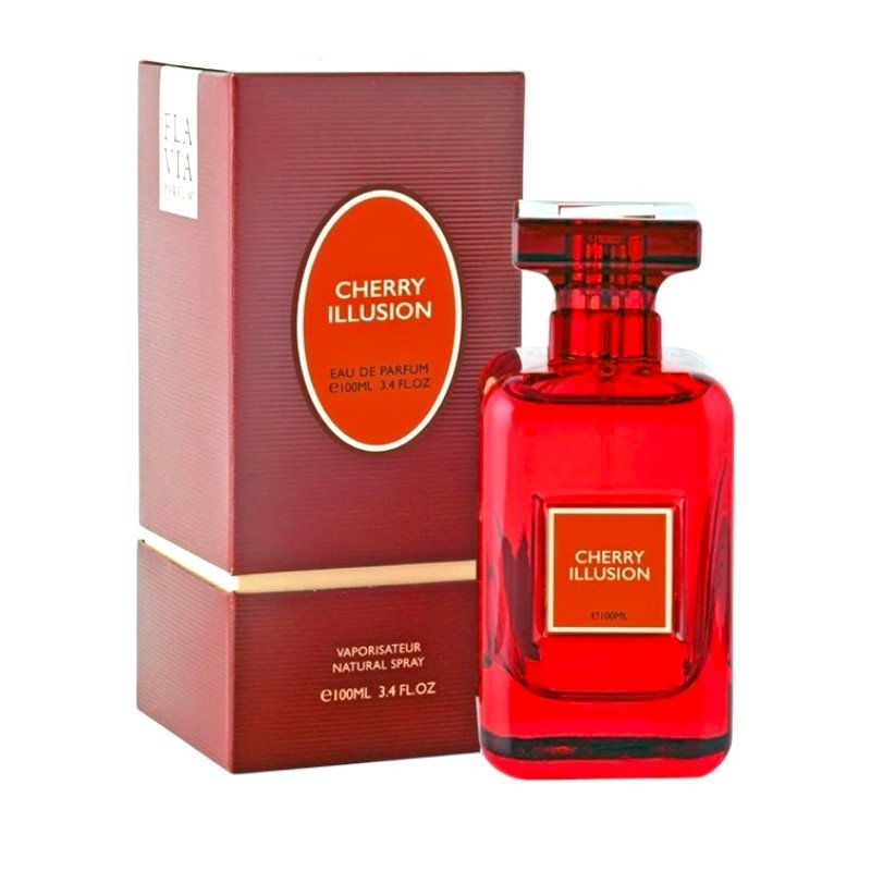 Парфюмированная вода  женская FLAVIA CHERRY ILLUSION woman EDP 100 мл.