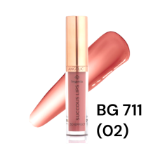 Блеск для губ Bogenia BG 711 Succous Lips Angelic 3D effect 002  Satisfaction