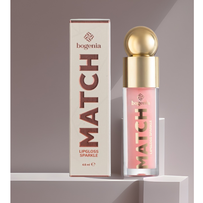 Блеск для губ BG 712 Match Lipgloss Sparkle Bogenia 009  4.6 мл