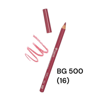 Олівець для губ Bogenia BG 500  016 Crimson Popsy