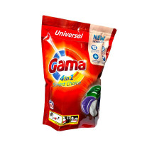 Капсулы 4 в 1 для  стирки Универсал 60 шт. GAMA