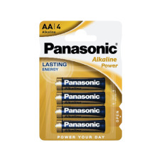 Батарейка LR06 Alkaline Power (Bronze) PANASONIC 4 шт. планшет  2984