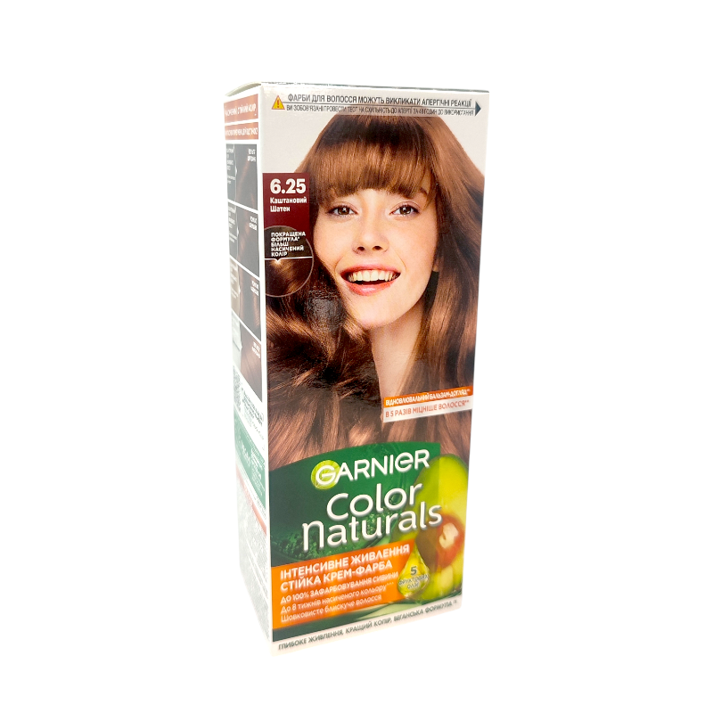 Краска для волос GARNIER Color Naturals 6.25 Каштановый шатен