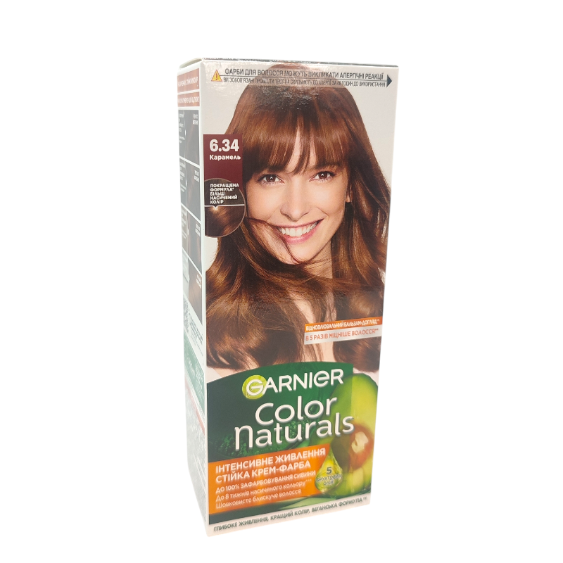 Краска для волос GARNIER Color Naturals 6.34 Карамель