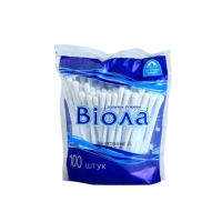 Палочки гигиенические Виола полиэтилпакет ( 100 шт.) 0216