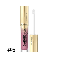 Блиск для губ EVELINE Top coat "Diamond Glow lip luminizer" 05 4.5 мл. 3691