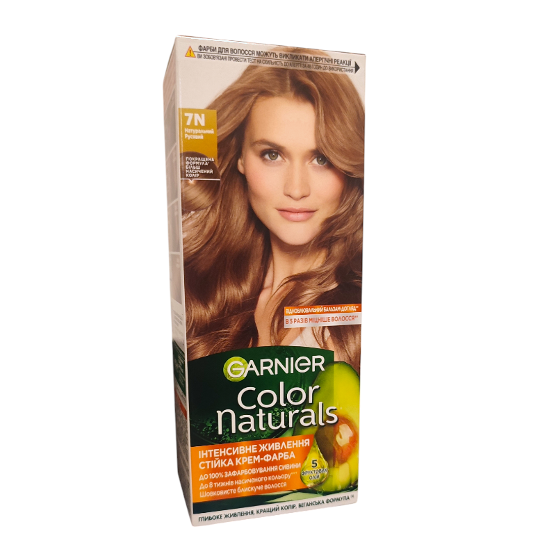 Краска для волос GARNIER Color Naturals N7 Натуральный русый