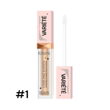 Блиск для збільшення губ охолоджуючий EVELINE VARIETE COOLING KISSES №01 8016