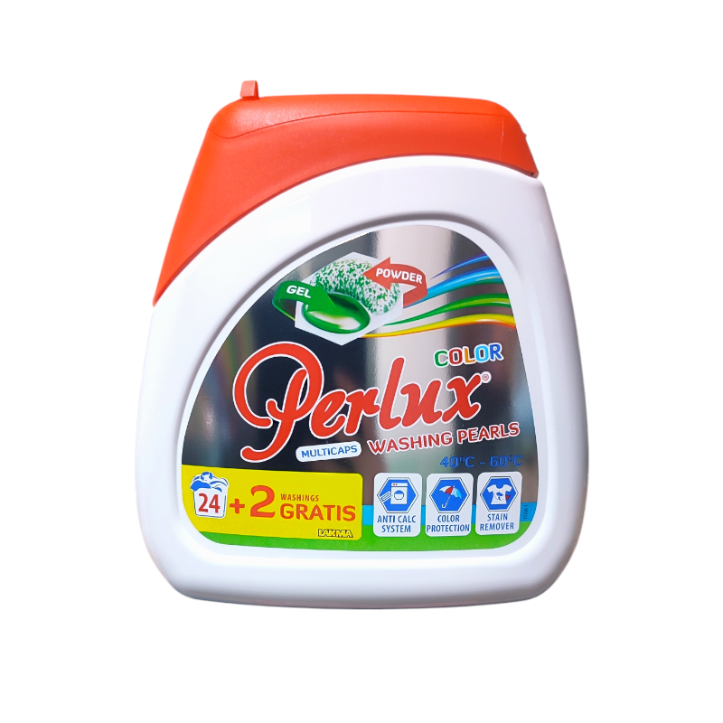 Капсулы для стирки Perlux super compact Color 24+2  шт 1573