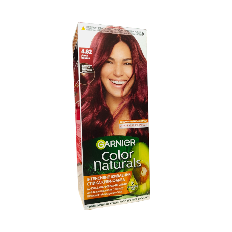 Краска для волос  GARNIER Color Naturals 4.62   Дикая вишня