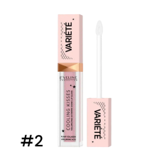 Блиск для збільшення губ охолоджуючий EVELINE VARIETE COOLING KISSES №02 8023
