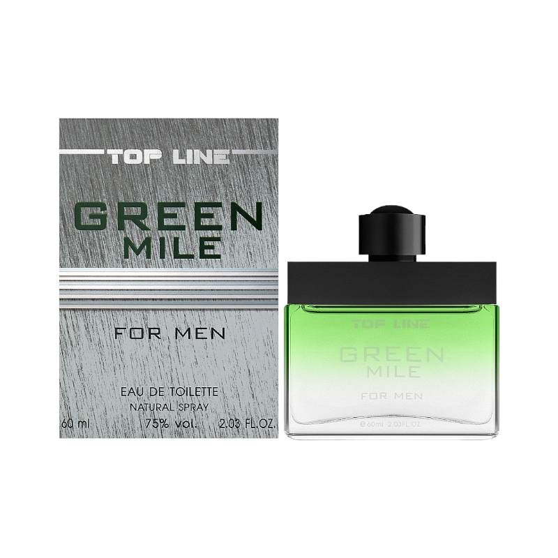 Туалетна вода чоловіча TOP LINE GREEN MILE 60 мл. ЯВА 2403
