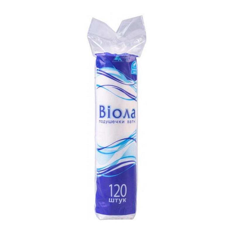 Диски ватные Виола 120 шт. 0308