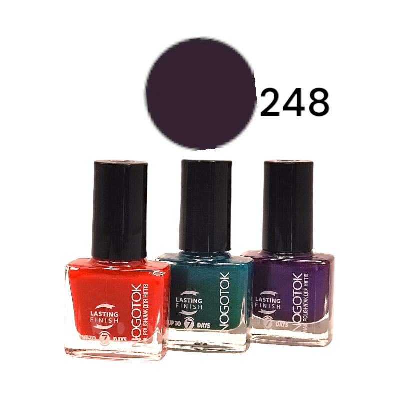 248 ЛАК NOGOTOK Style color 6 мл. №248 3329