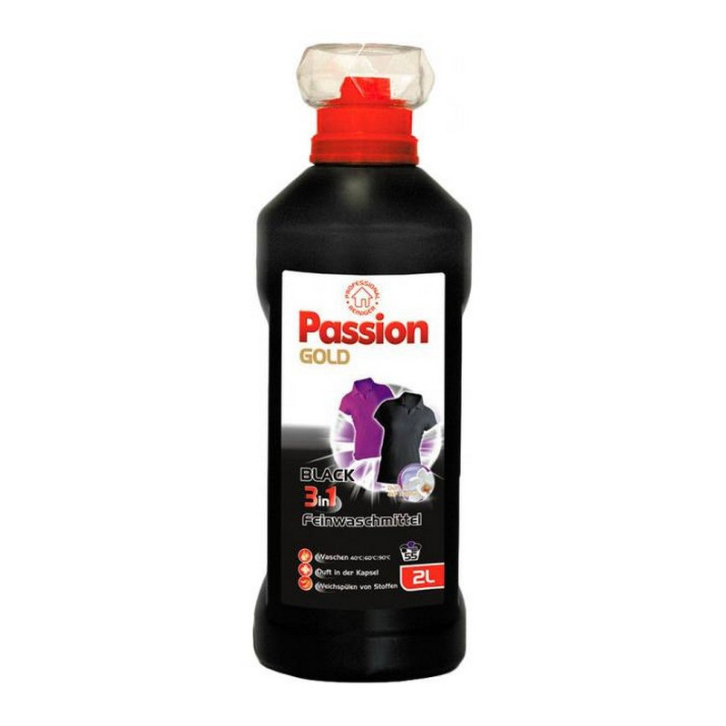 Гель для прання Passion Gold 2 л. 3 в 1 Чорний (55 прань)