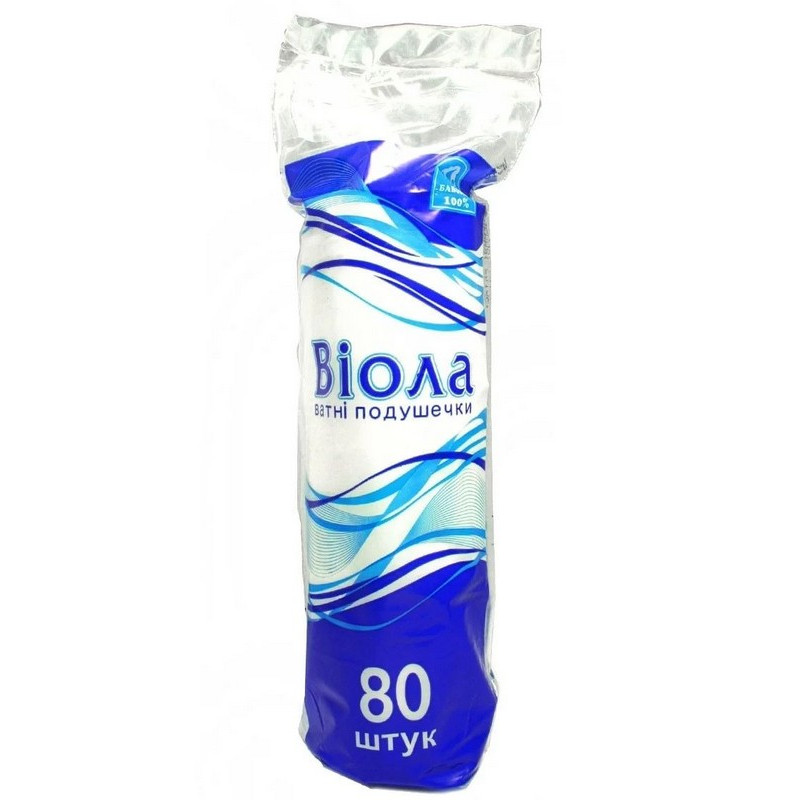 Диски ватные Виола 80 шт. 0186