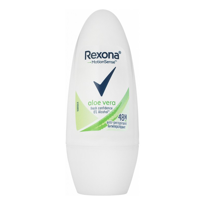 Rexona антиперспірант кульковий Aloe vera 48 год. 50 мл. 9774