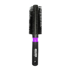 Расческа Silver Style PB-8517 FR Фиолетовая вставка  Brush 1745