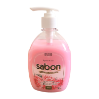 Крем-мыло Лепестки розы 0,37л. "Sabon" насос