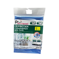 Салфетка с микрофибры 30*30 см.ТМ Eco Plus 1422