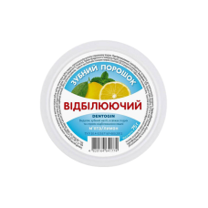 Зубний порошок Відбілюючий М'ята+ лимон DENTOGIN 75 г. 1774