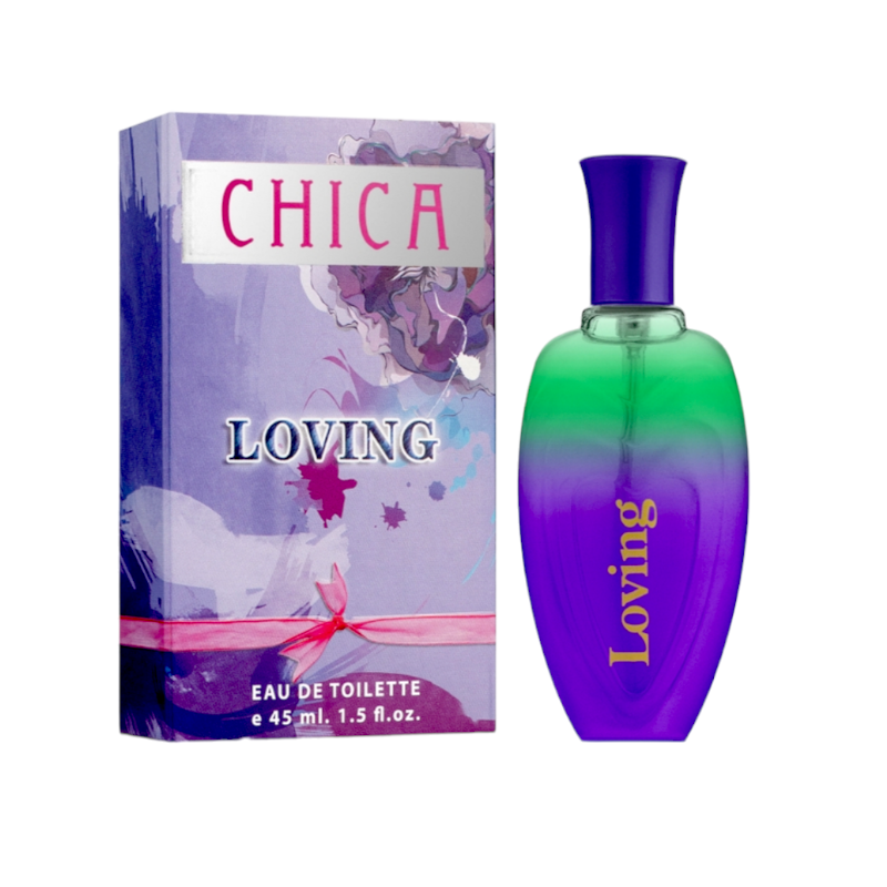 Туалетная вода женская CHICA LOVING 45 мл. 1307