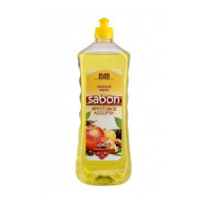 Мыло жидкое Фруктовеое асорти 1л. пуш-пул "Sabon" 0815
