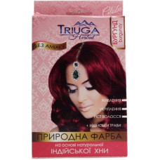 Фарба природна на основі хни Бургунд TRIUGA 25 г. 4144
