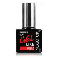 Гель-лак Nogotok PRO Rubber Base 10 г. Закрепитель ТОР