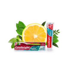 Паста зубна + Щітка зубна Organic CoollBright 175 г. 8183