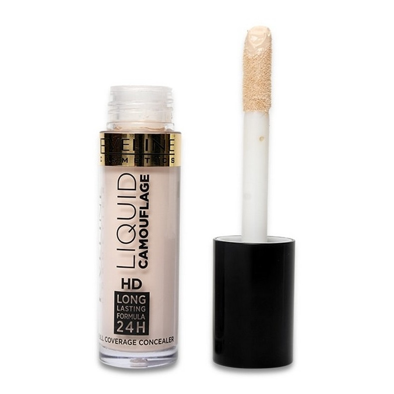 Консиллер под глазаEVELINE LIQUID CAMOUFLAGE Ivory 5 мл. 06 0709
