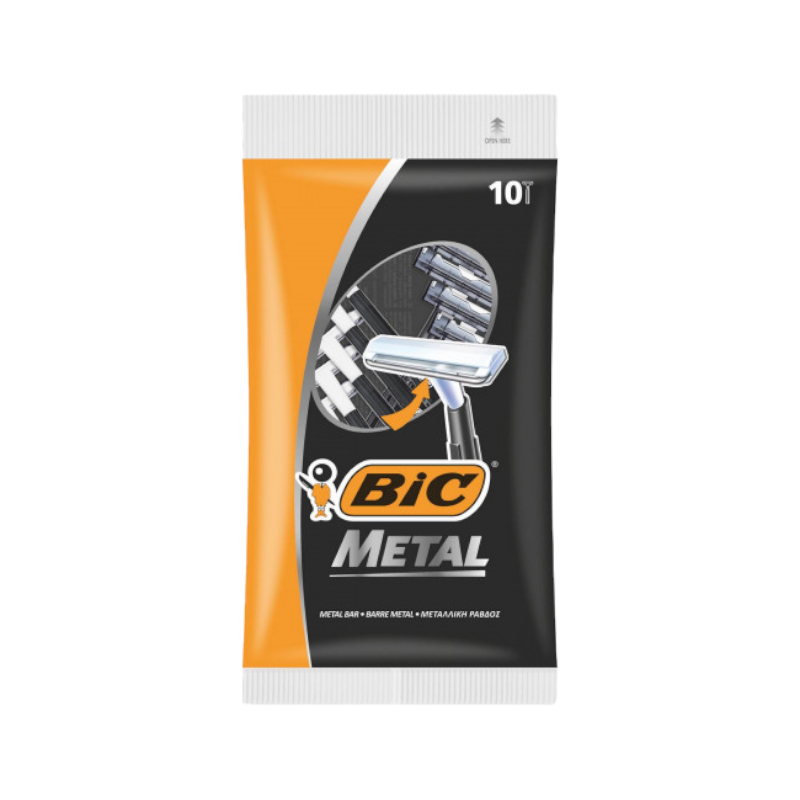Станки для бритья BIC -1 Металл 10 шт. 6481