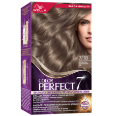 Крем-краска для волос Wella Color Perfect 7/18 Холодный перламутровый блонд  8369