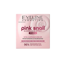 Крем Eveline PINK SNAIL питательный увлажняющий  VITA-CAPSULE   50 мл 0793