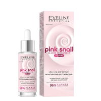 Сыворотка Eveline PINK SNAIL насыщенно- увлажняющая и осветляющая 30 мл 0816