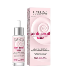 Сыворотка Eveline PINK SNAIL насыщенно- увлажняющая и осветляющая 30 мл 0816