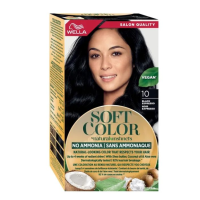 Фарба для волосся безаміачна Wella Soft Color 10 чорний еспресо 6796