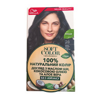 Краска для волос Wella Soft Color 28 Сине-черная безаммиачная  35 г 5876